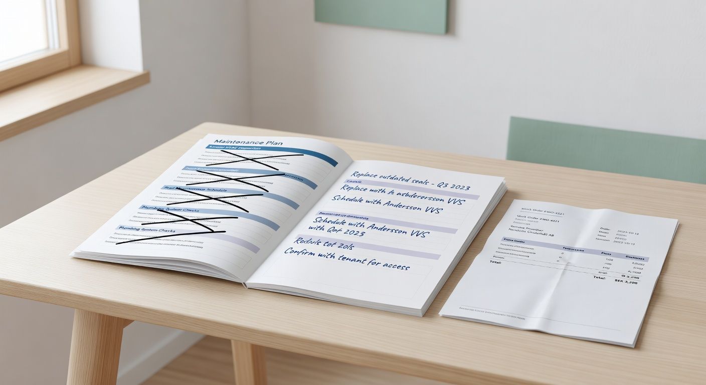 Hur ofta ska man uppdatera en underhållsplan?