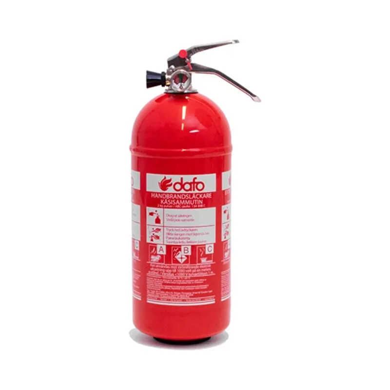 Brandsläckare pulver Dafo PD 2 GS ML