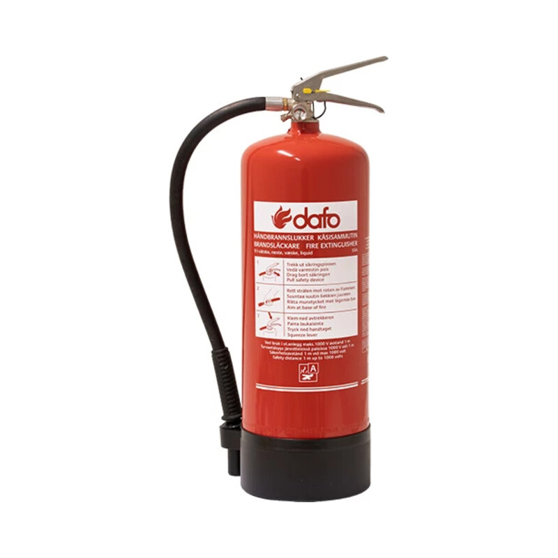 Brandsläckare vätska Dafo typ VK 9 SX