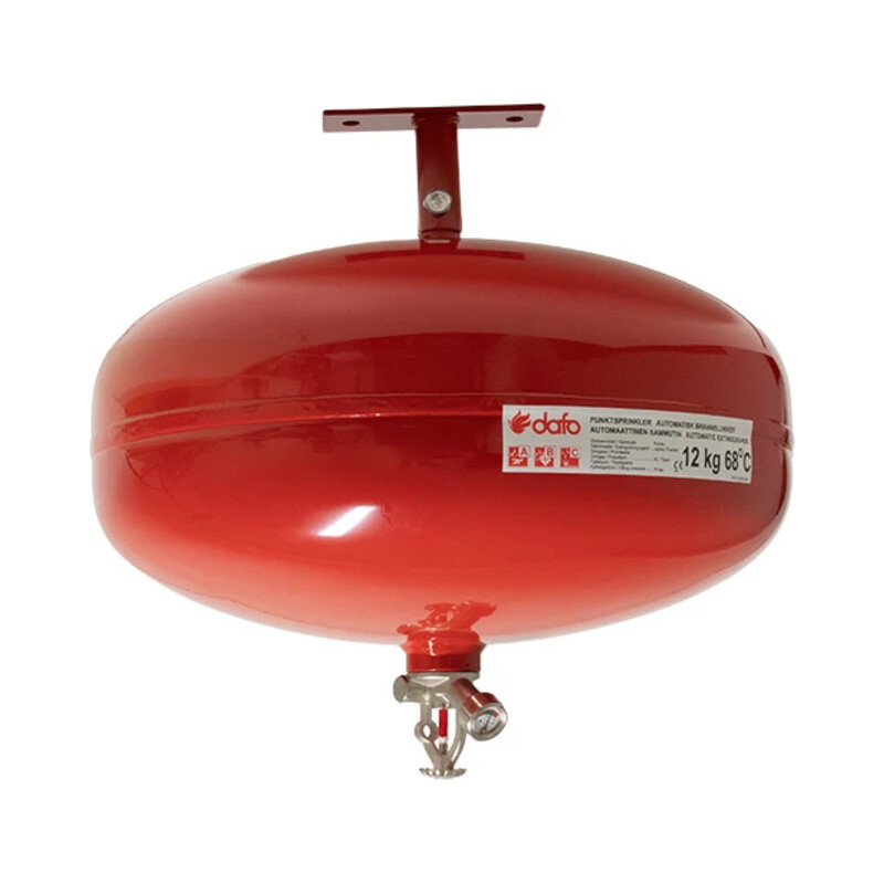 Punktsprinkler 12 kg ABC-pulver 68°C