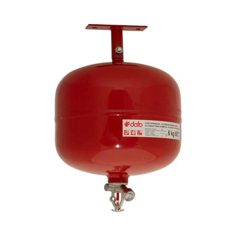Punktsprinkler 6 kg ABC-pulver 68°C