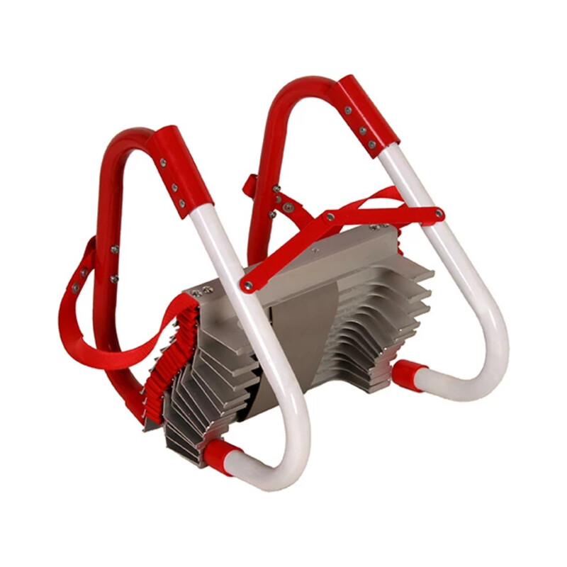 Räddningsstege med aluminiumsteg, längd 7 m